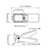 SEAFLO ® Schwimmerschalter für Bilgepumpe