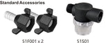 SEAFLO pressure water pump 3-chamber diaphragm pump, self-priming, low noise, long service life 12 V - 10.6 - 11.6 liters