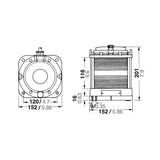 Aquasignal S55 BB 24V