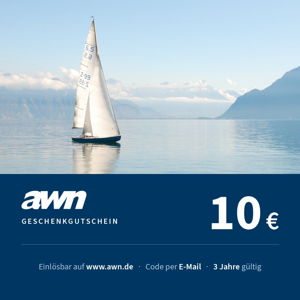 awn Geschenkgutschein für Wassersportler - 10 bis 250 €