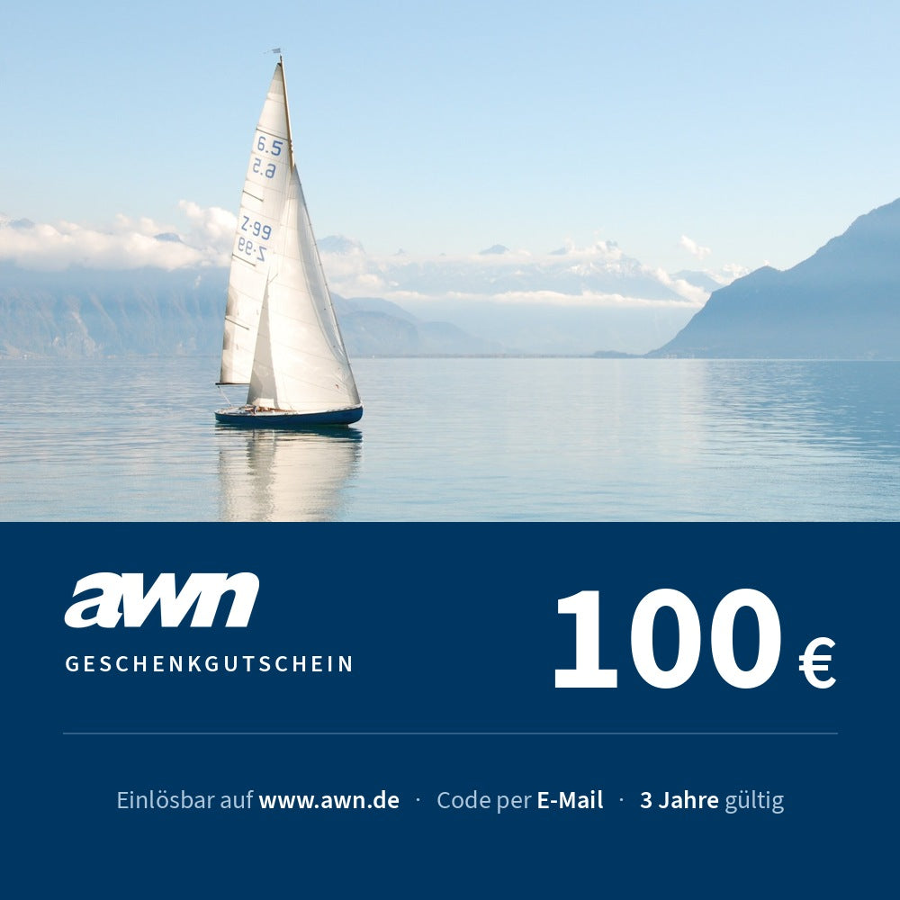 awn Geschenkgutschein für Wassersportler - 10 bis 250 €