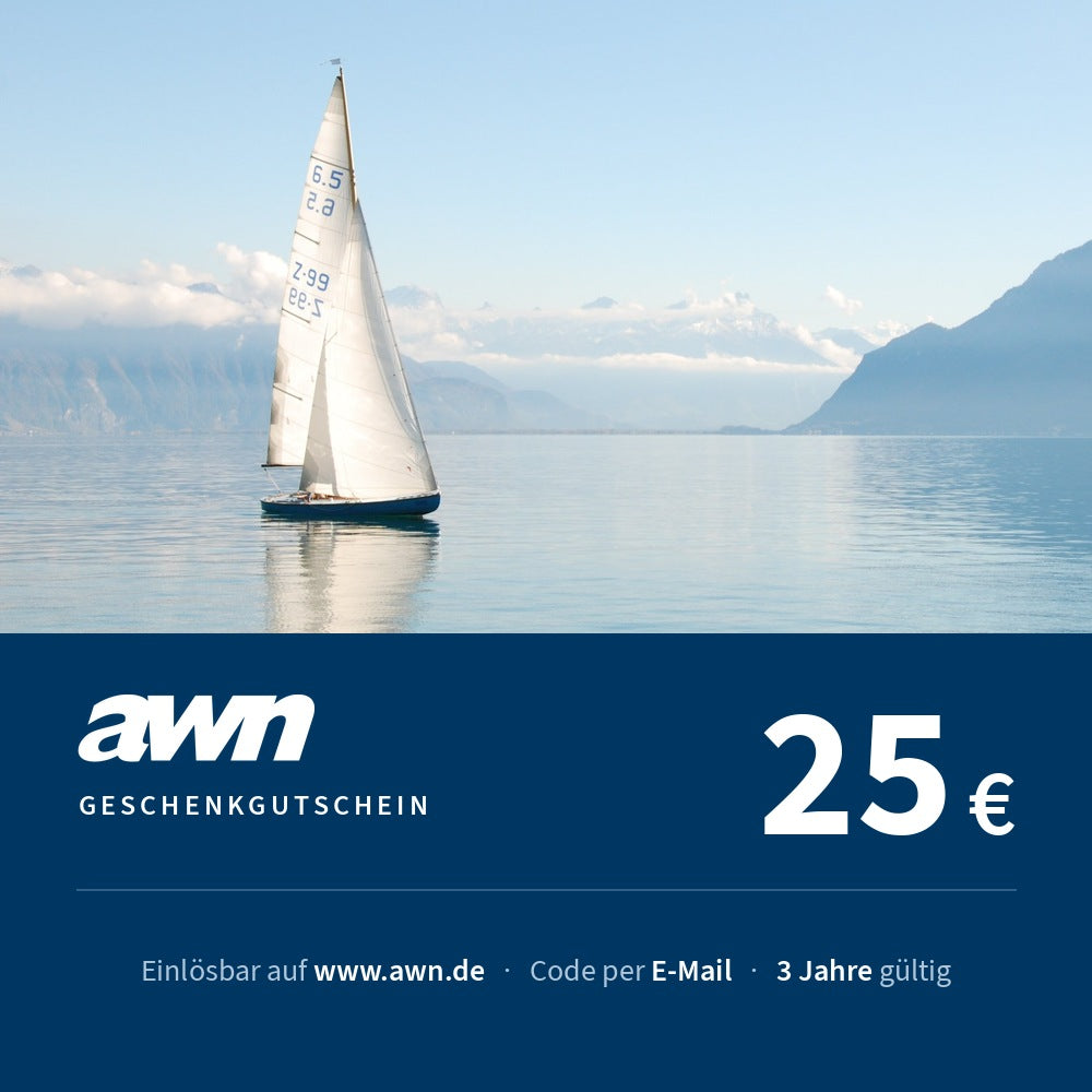 awn Geschenkgutschein für Wassersportler - 10 bis 250 €