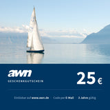 awn Geschenkgutschein für Wassersportler - 10 bis 250 €