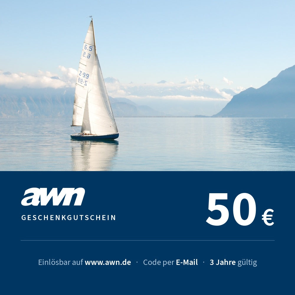 awn Geschenkgutschein für Wassersportler - 10 bis 250 €