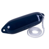 Awning long fender with fender line – Effective protection for the side and hull, high-quality boat fender, easy installation – Ø 14x53 cm – Ø 20x63 cm, burgundy, grey, dark blue, blue, black, white, green