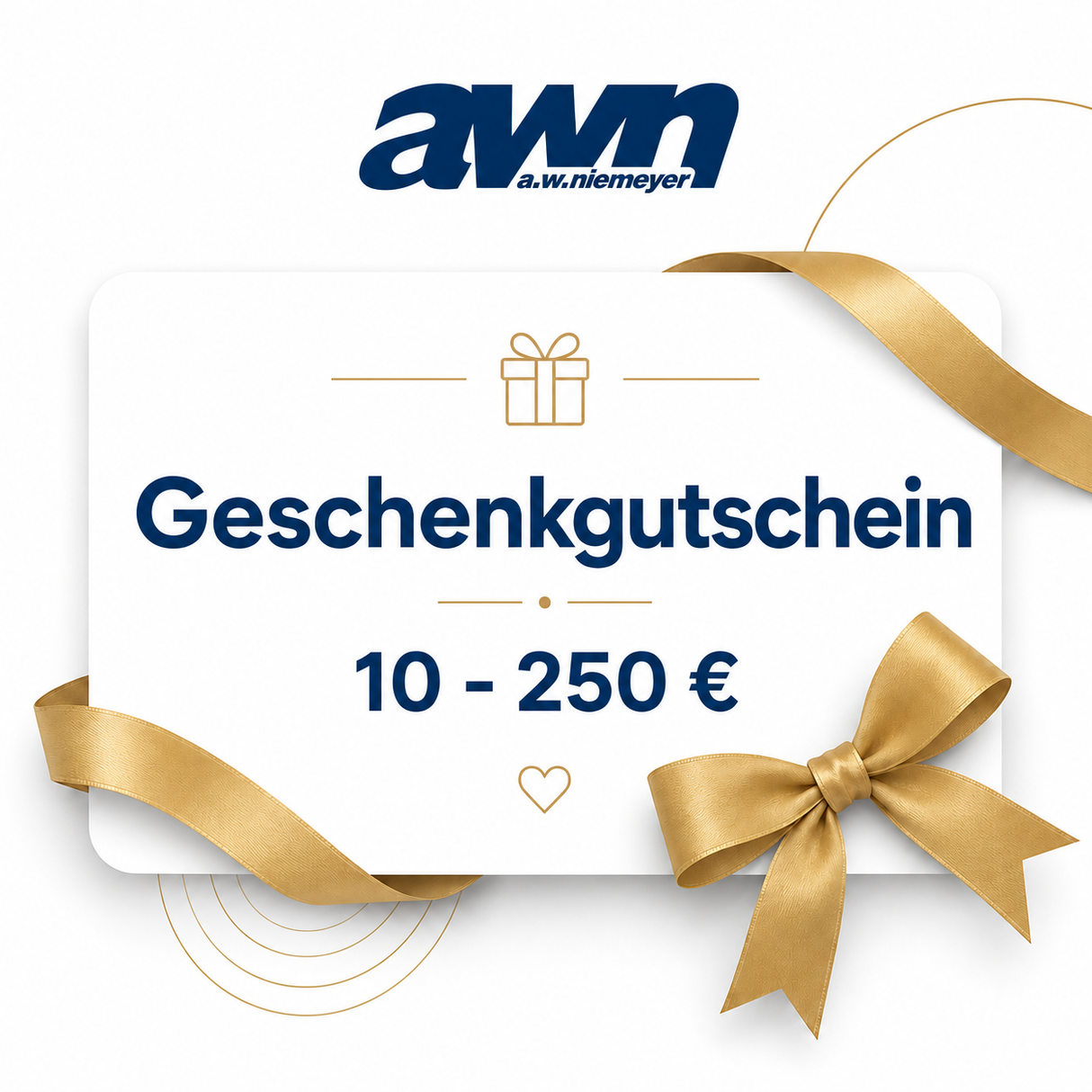 awn Geschenkgutschein – das ideale Geschenk für Wassersportbegeisterte, 10 bis 250 € wählbar