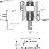 Blue Sea Dimmer DeckHand 6A 24V, LED-Controller, beleuchteter Ausgang, einstellbare Zeitverzögerung, speichert letzte Einstellung