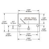 Blue Sea DC-Analog-Voltmeter – 8 bis 16 V DC