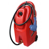 Mobiler Treibstofftank Caddy aus HDPE, 59L mit 3m Schlauch, beweglicher Kraftstoffbehälter, robust und transportierbar