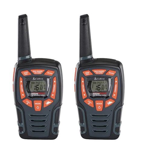 Cobra Funkgeräte wasserbeständig, Walkie-Talkies, integrierte LED-Taschenlampe und VibrAlert®