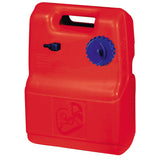 Crosseven outboard tank 12 litres polyethylene fuel tank with vent cap and pourer, durable and safe