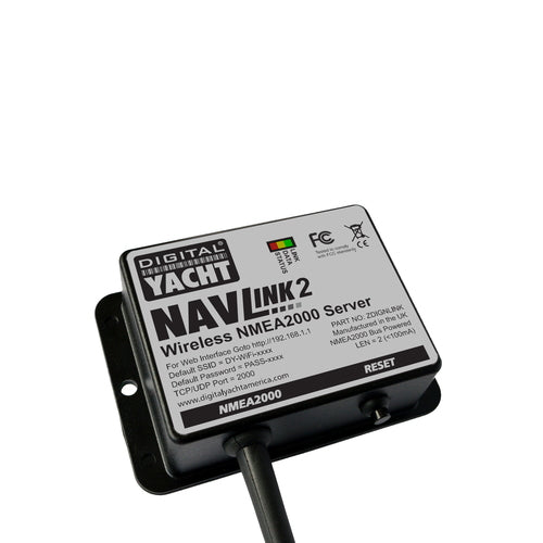 Digital Yacht NMEA2000-WiFi Converter NavLink2, Wireless Network Adapter, Quick Installation