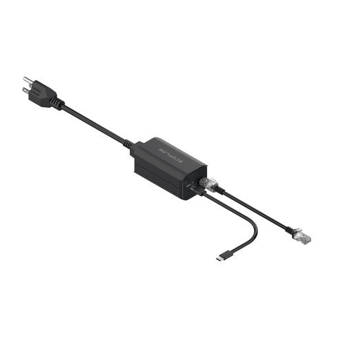 EcoFlow Grounding Adapter Portable Power Station, USB-C Emergency Power Supply, Safety C14/C20