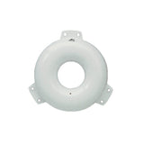 Ringfender Aufblasbar 33 cm, Kunststoff, Messing-Ventil - weiß oder blau
