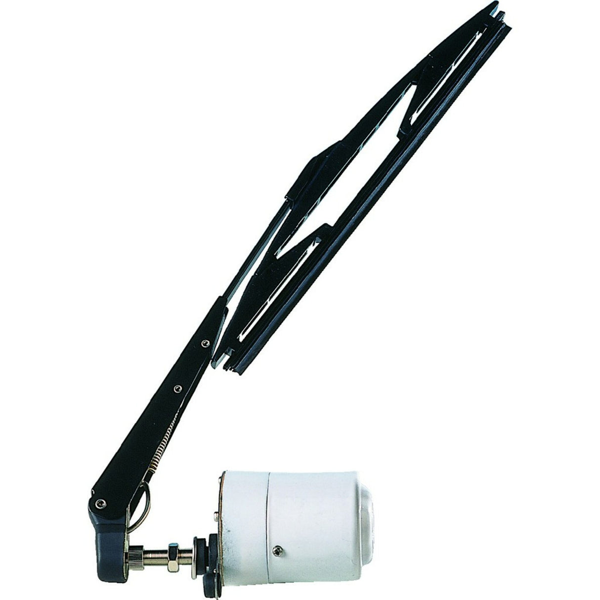 ROCA complete windscreen wiper set with adjustable wiper arm 280-355 mm, electric motor wiper, automatic resetting in park position - (Optional with 12 V or 24 V)
