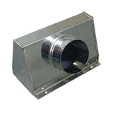 Fan box Ø 3.9 mm mounting hole, exhaust fan, installation depth 115 mm - (optional with accessories)