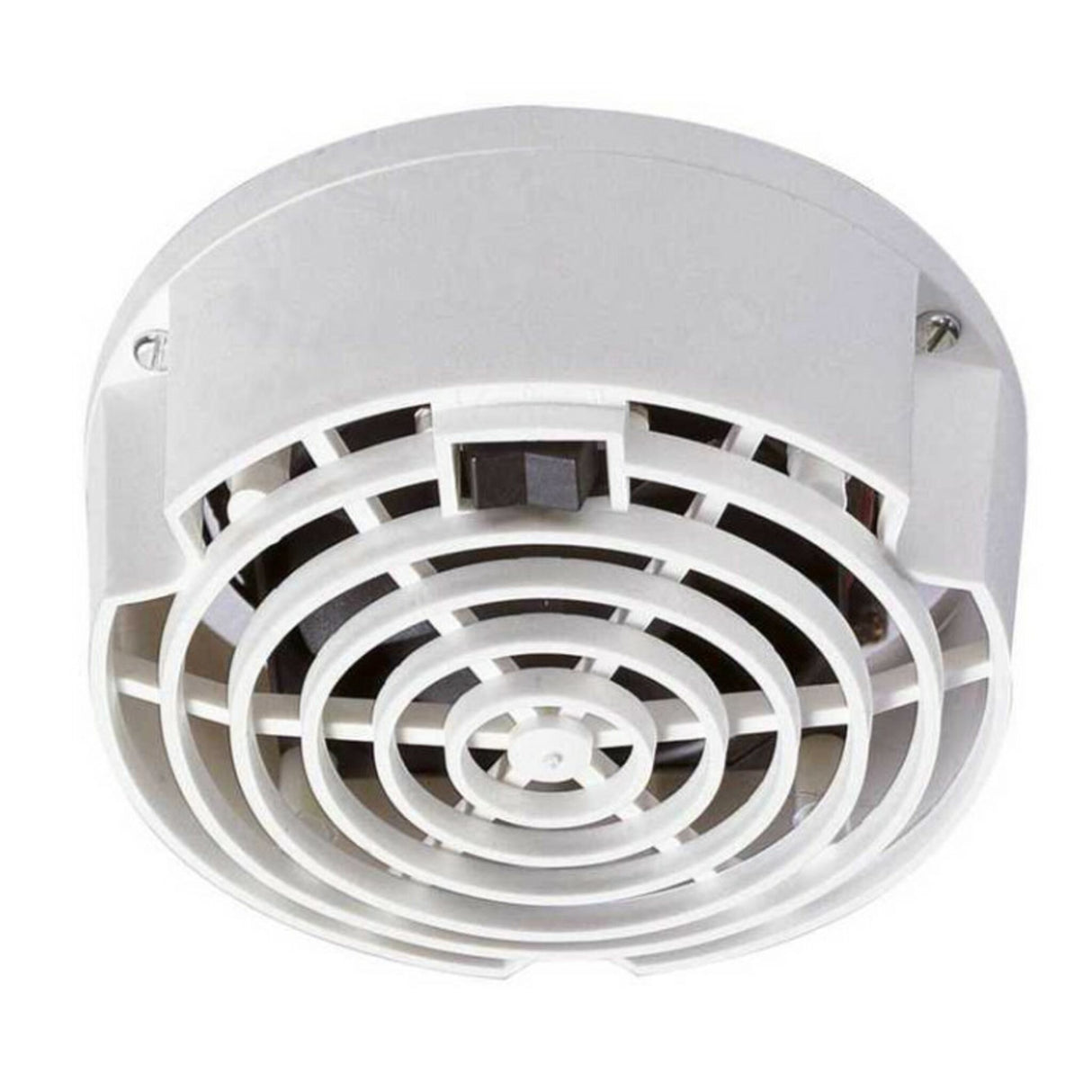 VETUS fan 12 V, low-noise, energy-saving, UFO fan, for living and sanitary rooms, suitable for wall and deck mounting