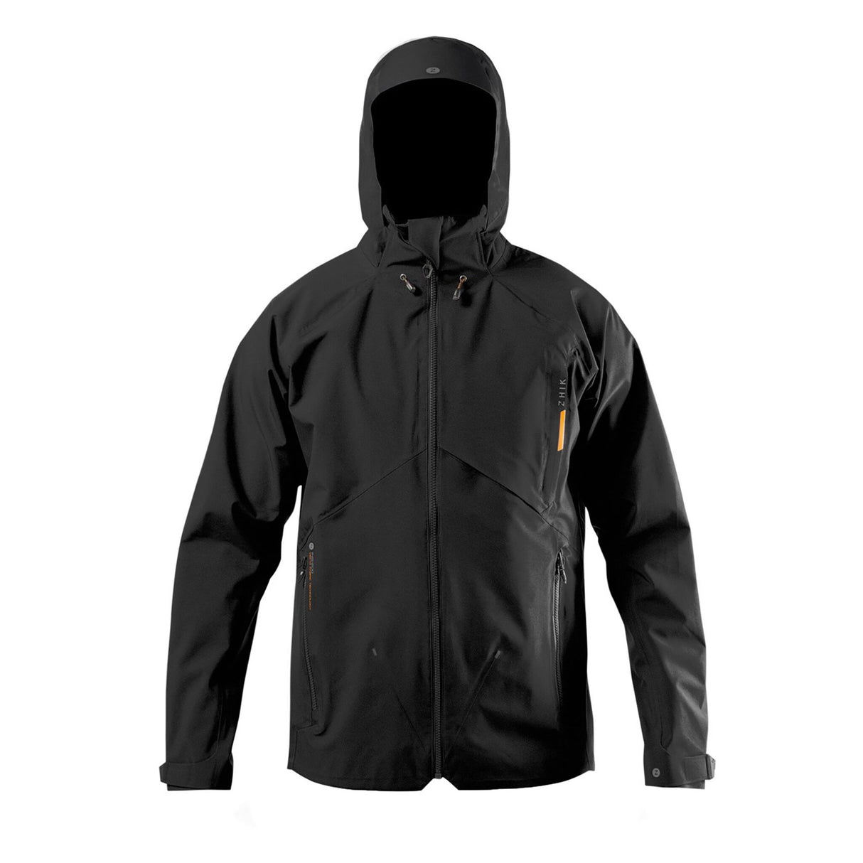 Zhik Herren-Inshorejacke INS200, 3-Lagen Vecta-Gewebe, wasser- und winddicht, reflektierende Details für Sichtbarkeit - S – XXXL schwarz, orange, platinum