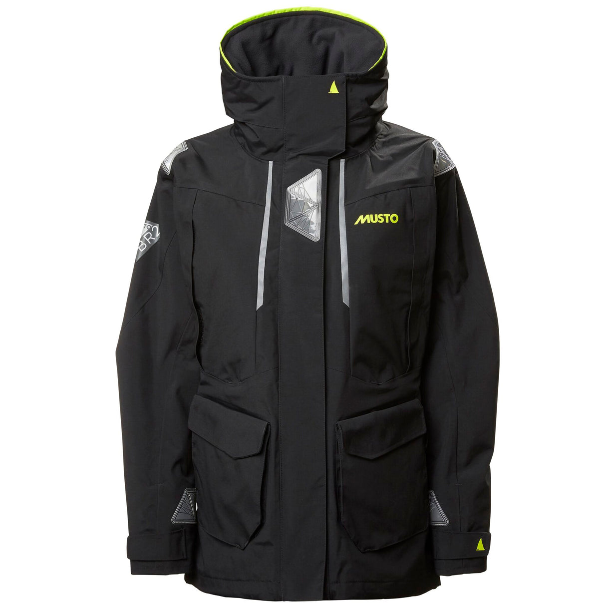 MUSTO Damen-Offshore-Jacke BR2 wasserabweisend, winddicht, atmungsaktiv, Segeljacke mit reflektierenden Details - 36 - 44 (Optional mit Farben)