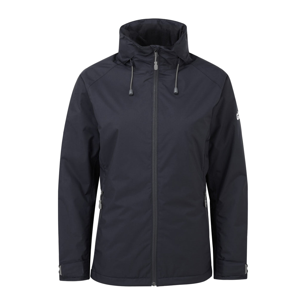 Gill Women's Hooded Insulated Midlayer Jacket, insulated jacket with 2-way front zip, waterproof 2-way stretch fabric, comfortable for water and land - 36 - 42 (optional with accessories)