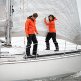 Zhik Herren-Inshorejacke INS200, 3-Lagen Vecta-Gewebe, wasser- und winddicht, reflektierende Details für Sichtbarkeit - S – XXXL schwarz, orange, platinum