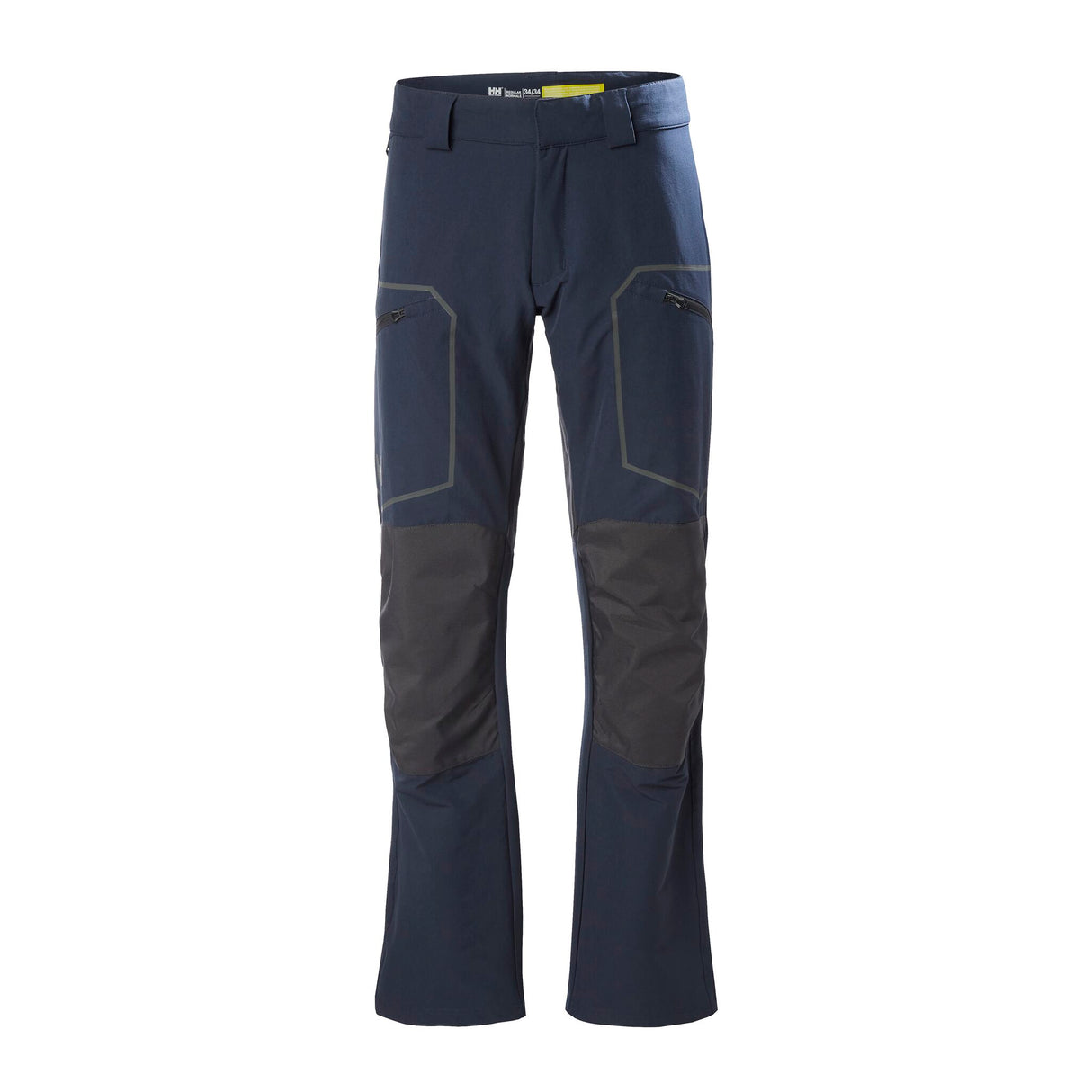 Helly Hansen Herren-Segelhose HP RACING aus schnelltrocknendem Stretch-Softshell, Wasserabweisende Allround-Segelhose mit Verstärkungen - 30 – 38