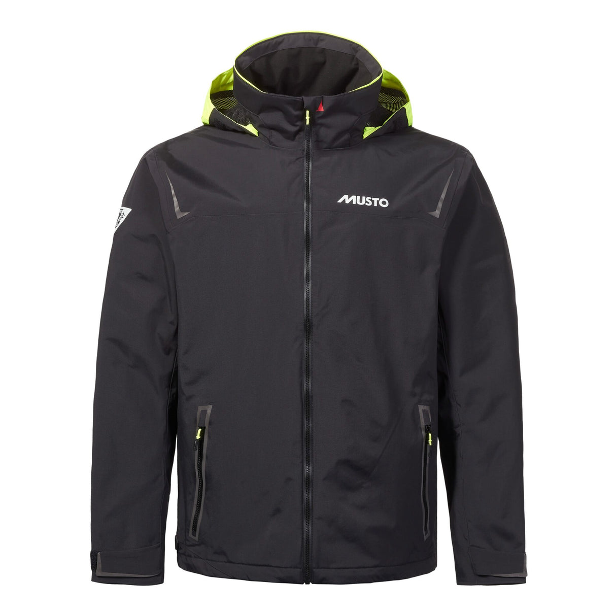 BR1 Coastaljacke Herren schwarz, wasserdicht, leicht und bequem für Segler und Motorbootfahrer - M – XXL