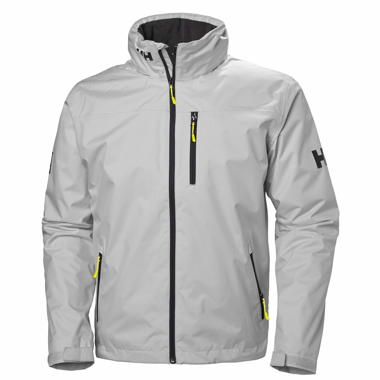 Helly Hansen Herren-Jacke CREW HOODED MIDLAYER wasserfest, atmungsaktiv, vielseitig elegantes Design - M – 3XL, weiß, hellgrau, royalblau, navy, graphit