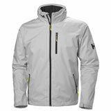 Helly Hansen Herren-Jacke CREW HOODED MIDLAYER wasserfest, atmungsaktiv, vielseitig elegantes Design - M – 3XL, weiß, hellgrau, royalblau, navy, graphit