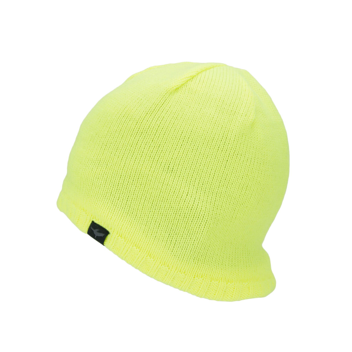 SEALSKINZ wasserdichte Mütze mit Micro-Fleece Futter, wasserdichter Kopfschutz, optimaler Wärmeschutz - S/M – XXL, schwarz oder neongelb