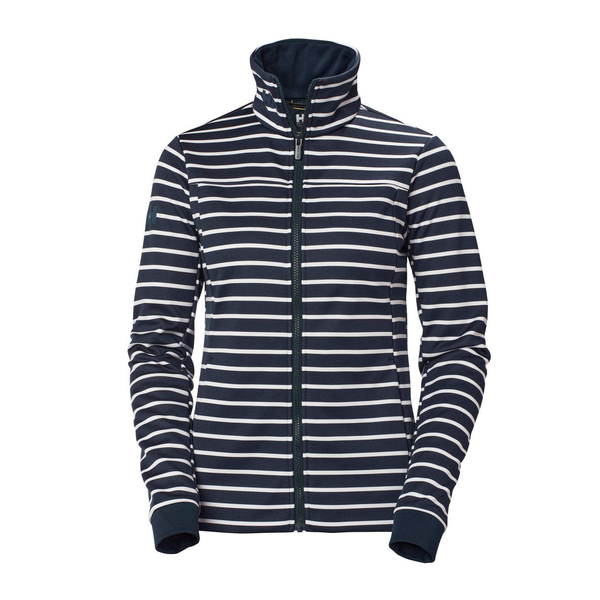 Helly Hansen Women's Crew Fleece Jacket. Sporty, soft fleece jacket with YKK® zipper, ideal for team logos - S – XL or 34 – 42 (optional with stripe)