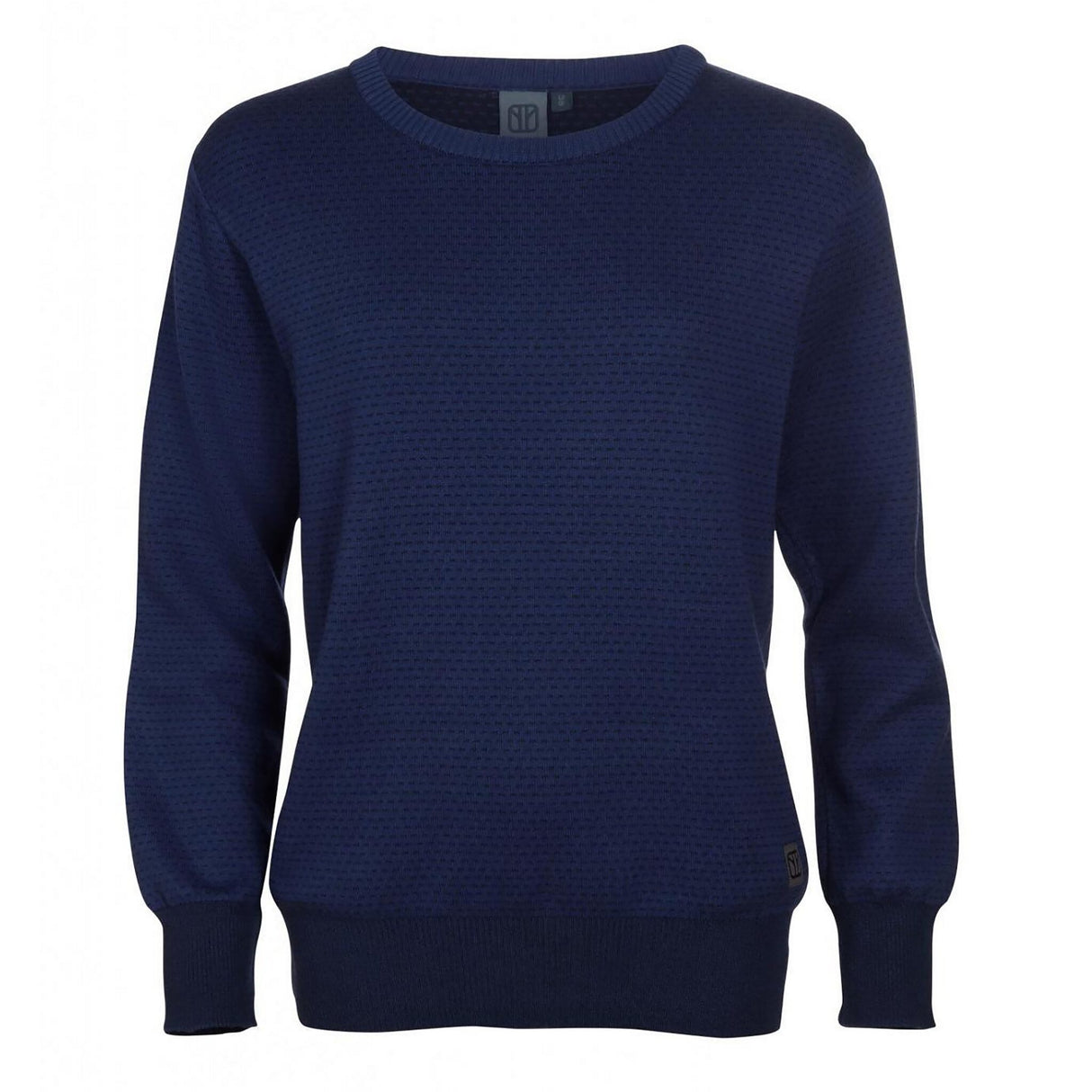 Elkline knitted sweater COFFEE POT women, dark blue, made from 100% organic cotton in Europe - 36 - 50