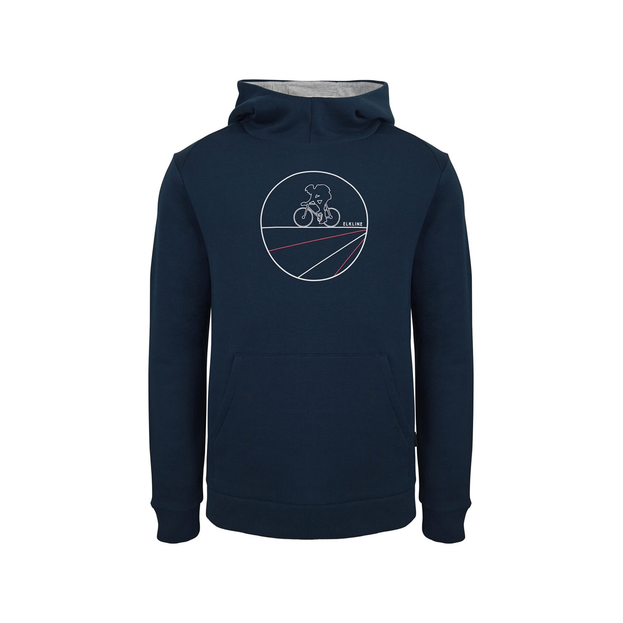 Elkline Herren Hoodie FIETS mit Kängurutasche