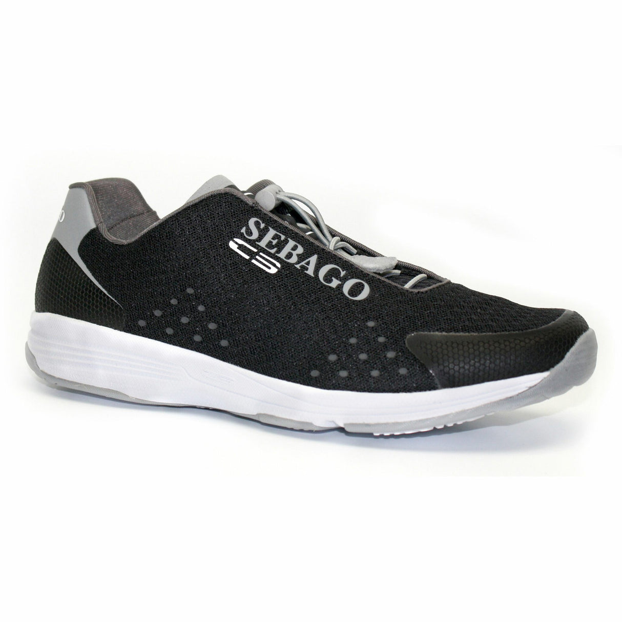 CYPHON Women's Water-Repellent, Breathable Sailing Shoe, Non-Slip Outsole with C3 Technology - 37 – 42 (White, Navy)