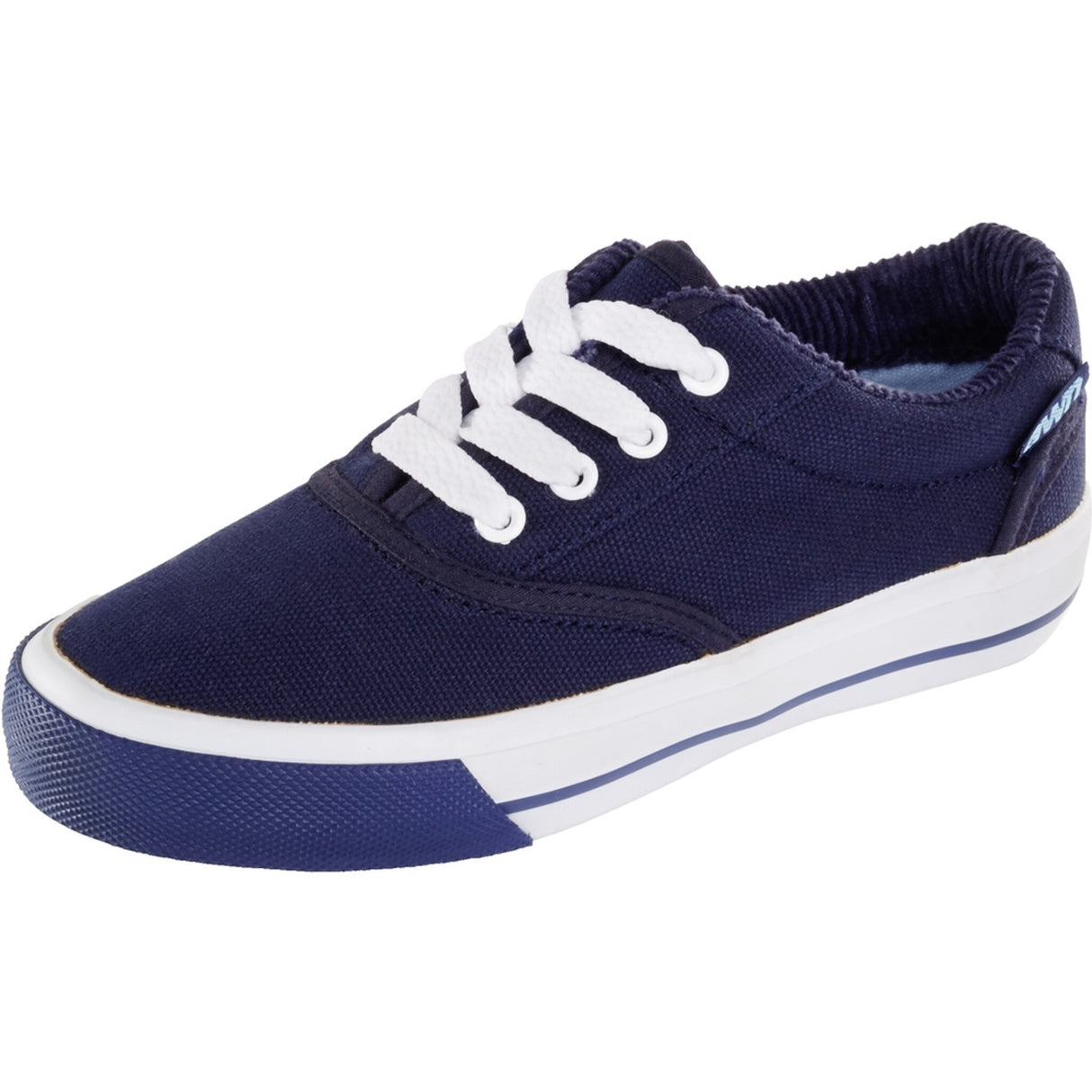 OCEAN ONE Kinder Segelschuh CANVAS navy blau, hochwertiger Textilschuh, waschbar bei 30°C - 23 - 35