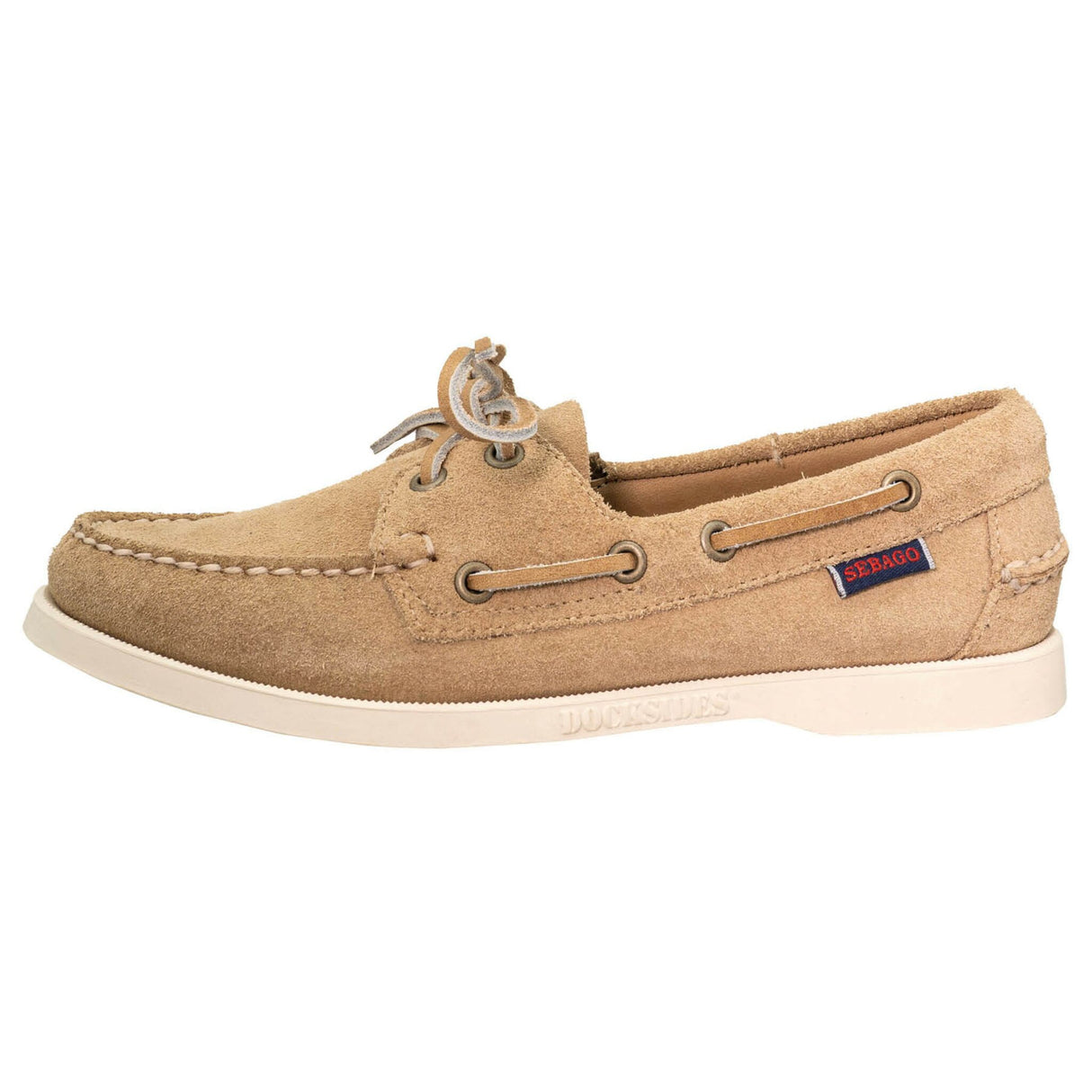 SEBAGO Women's Portland Flesh Out Boat Shoe, Lightweight, Sailing Shoes with Non-Slip Rubber Sole and 100% Suede - 37 - 42 (Optional with turquoise, beige)
