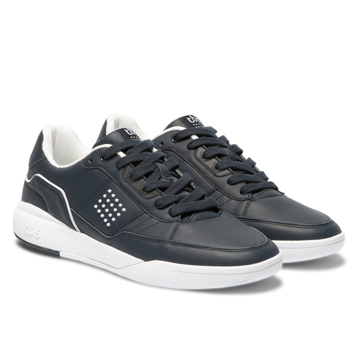 TBS sailing sneaker BAGWELL, high deck shoe made of soft leather, comfortable fit, flexible sole, optimal grip on deck - 41 – 46