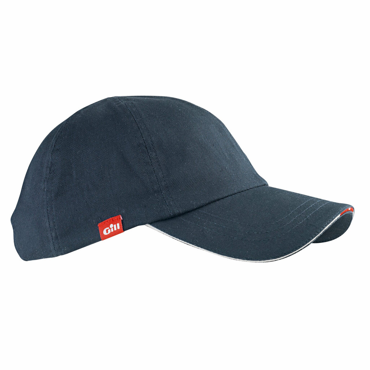 Gill Sailing Cap Baumwoll-Twill mit Logostick, Segelmütze, verstellbar - graphit, blau, navy, silber