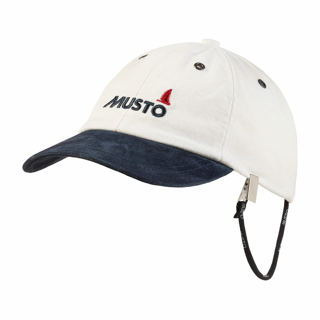 MUSTO Crew Cap Klassische Baumwollmütze mit Fangclip, Cap für Herren und Damen, ideal für Outdoor-Aktivitäten - rot, blau, navy, grau, antikweiß