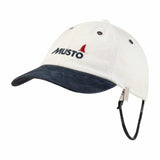 MUSTO Crew Cap Klassische Baumwollmütze mit Fangclip, Cap für Herren und Damen, ideal für Outdoor-Aktivitäten - rot, blau, navy, grau, antikweiß