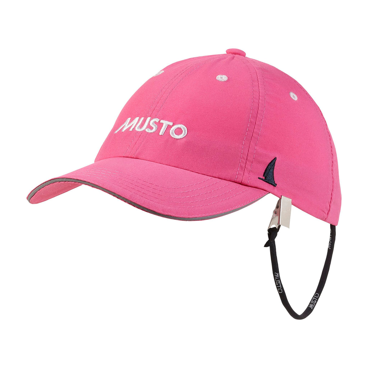 Musto Cap Fast-Dry Crew schnelltrocknende Schirmmütze mit Catch-Clip, UV-Schutz 40+ - light stone, navy, weiß, grau, rot, silber, anthrazit, schwarz, sulphur spring, lila, oliv, blau, pink