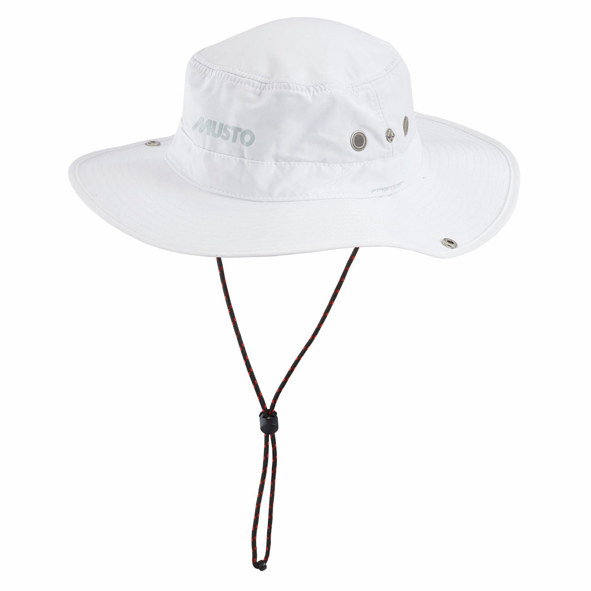MUSTO Brimmed Hat, schneller trocknender Hut aus 100% Dry-Fast Nylon, modischer Schutz vor Sonne - M – XL, weiß oder light stone