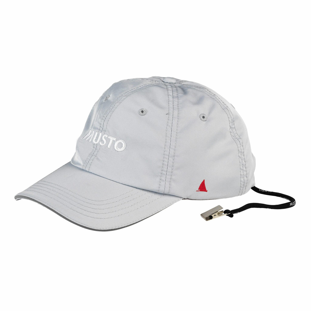 Musto Cap Fast-Dry Crew schnelltrocknende Schirmmütze mit Catch-Clip, UV-Schutz 40+ - light stone, navy, weiß, grau, rot, silber, anthrazit, schwarz, sulphur spring, lila, oliv, blau, pink
