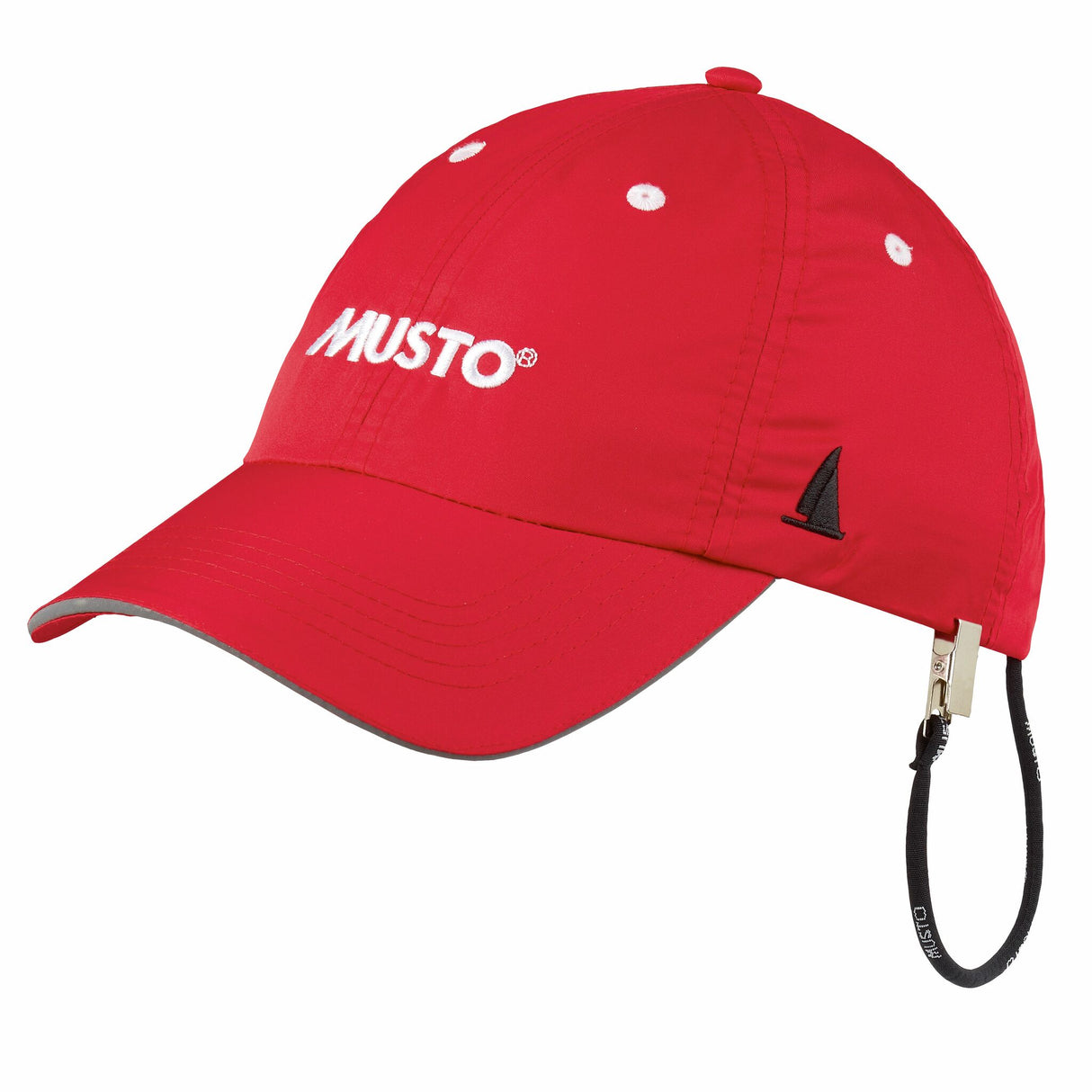 Musto Cap Fast-Dry Crew schnelltrocknende Schirmmütze mit Catch-Clip, UV-Schutz 40+ - light stone, navy, weiß, grau, rot, silber, anthrazit, schwarz, sulphur spring, lila, oliv, blau, pink