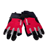 MUSTO Segelhandschuhe lange Finger, atmungsaktiv, 4-Wege-Stretch Konstruktion mit Schutzflächen - XS – XXL schwarz oder rot