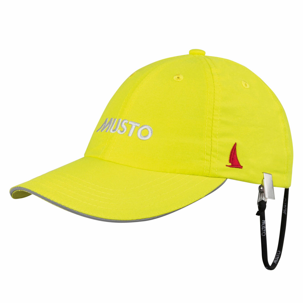 Musto Cap Fast-Dry Crew schnelltrocknende Schirmmütze mit Catch-Clip, UV-Schutz 40+ - light stone, navy, weiß, grau, rot, silber, anthrazit, schwarz, sulphur spring, lila, oliv, blau, pink