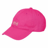 Helly Hansen Cap mit Logo, Sonnenschutz, verstellbar, 100% Baumwolle - schwarz, weiß, rosa, navy, rot
