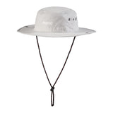 MUSTO Brimmed Hat mit DWR-Beschichtung, wasserabweisend & UV-Schutz LSF40, optimaler Halt durch Kordelzug - S – L oder weiß, light stone