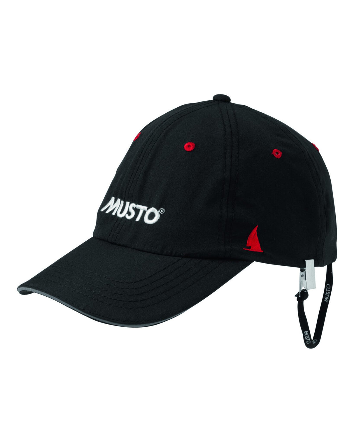Musto Cap Fast-Dry Crew schnelltrocknende Schirmmütze mit Catch-Clip, UV-Schutz 40+ - light stone, navy, weiß, grau, rot, silber, anthrazit, schwarz, sulphur spring, lila, oliv, blau, pink