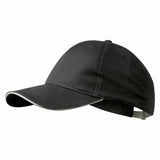 Crew-Cap mit Verstell-Schnalle, ideal für Bestickung, maritim anmutend aus 65% Polyester und 35% Baumwolle - schwarz oder marine